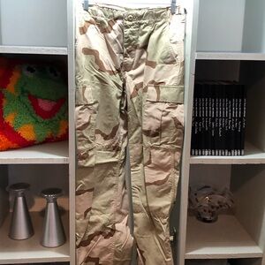 Men's Desert Camo Cargo Pants - Tan/Beige